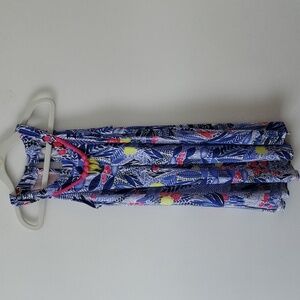 Deux Par Deux Girls Tank Top Floral Print  sz 10